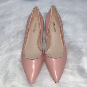 Nine West Kitten Heels Light Pink Size 6